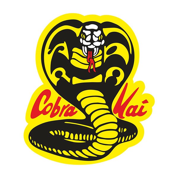 Autocollants: Cobra Jaune et Noir