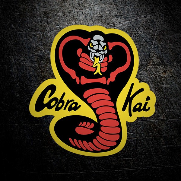 Autocollants: Cobra Rouge et Noir