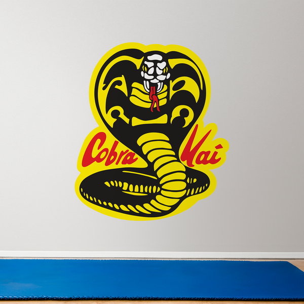 Stickers muraux: Cobra Kai Jaune