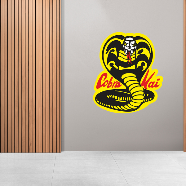 Stickers muraux: Cobra Kai Jaune