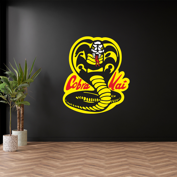 Stickers muraux: Cobra Kai Jaune