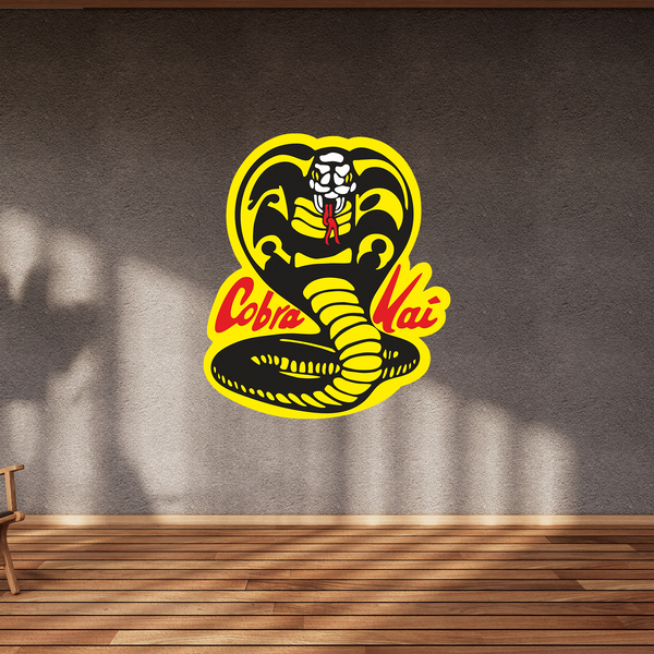 Stickers muraux: Cobra Kai Jaune