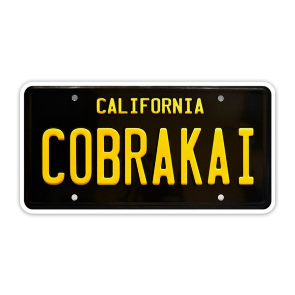 Autocollants: Inscription Cobra Kai