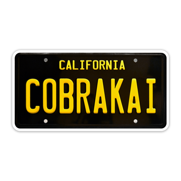 Autocollants: Cobra Kai Inscription 0
