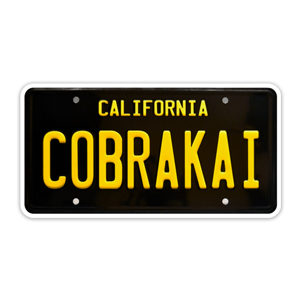 Autocollants: Inscription Cobra Kai