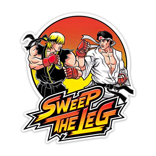 Autocollants: Cobra Kai Street Fighter