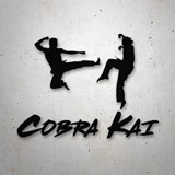 Autocollants: La douleur n'existe pas dans ce Dojo  Cobra Kai 2