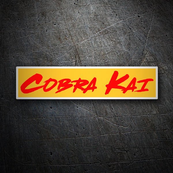 Autocollants: Cobra Kai Rouge