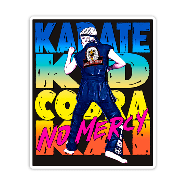 Autocollants: Karate Kid No Mercy