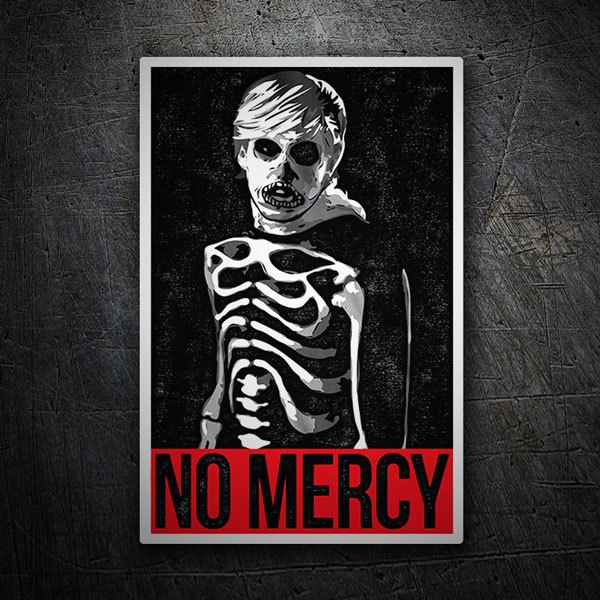 Autocollants: Cobra Kai Squelette No Mercy