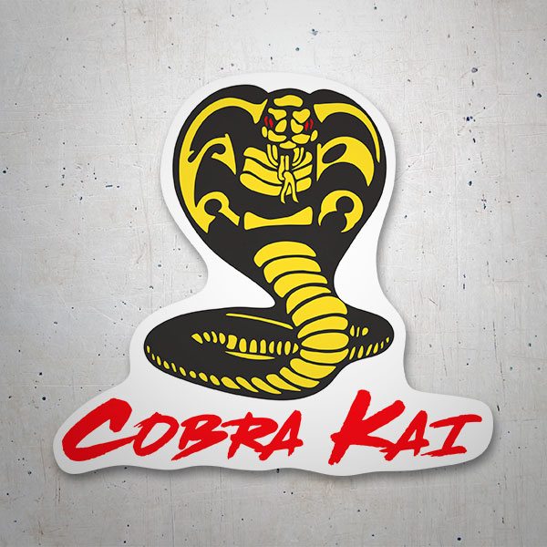Autocollants: Cobra Kai Logo
