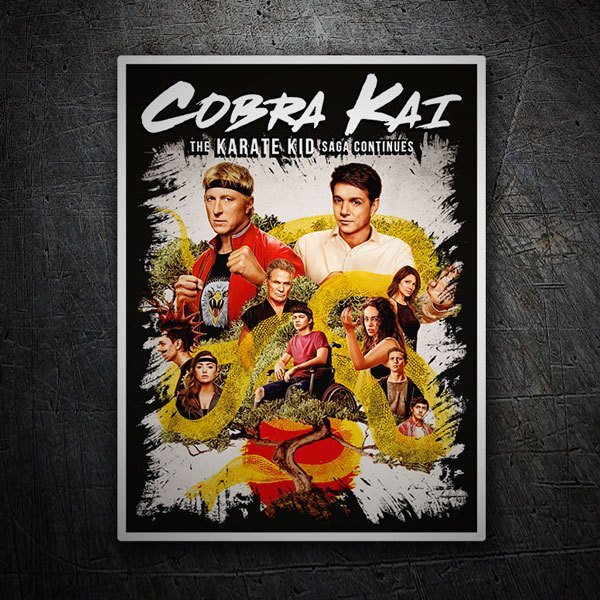 Autocollants: Cobra Kai The Karate Kid Saga Continues 1