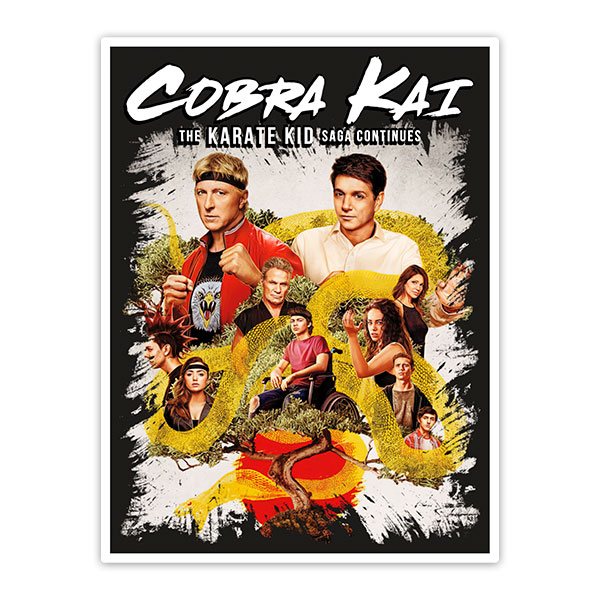 Autocollants: Cobra Kai The Karate Kid Saga Continues