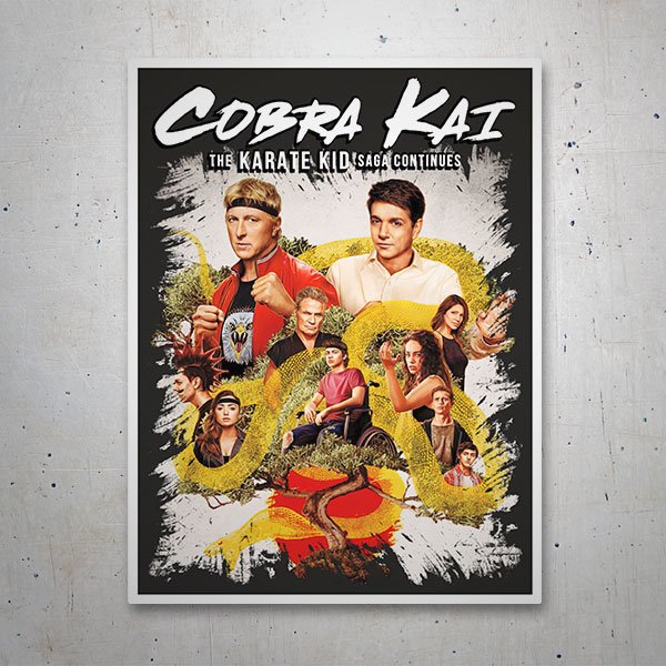 Autocollants: Cobra Kai The Karate Kid Saga Continues