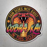 Autocollants: Cobra Kai Pain does not Exist 3