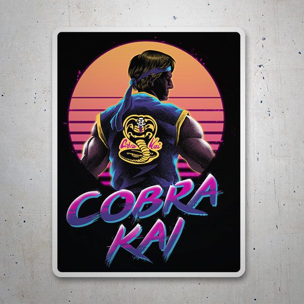 Autocollants: Cobra Kai Johnny Lawrence II