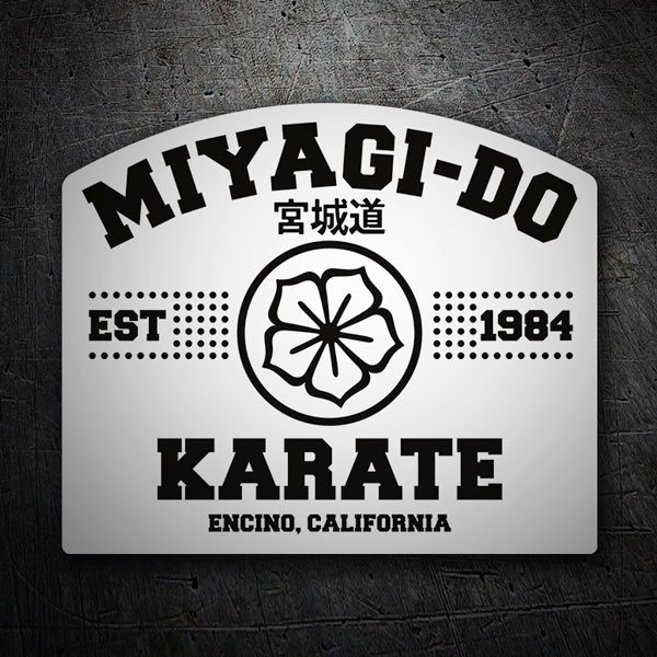 Autocollants: Cobra Kai Miyagi-Do Karate est 1984