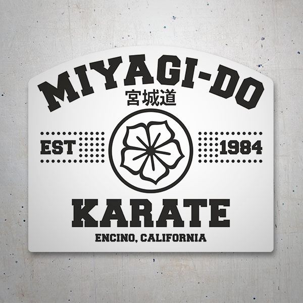Autocollants: Cobra Kai Miyagi-Do Karate est 1984