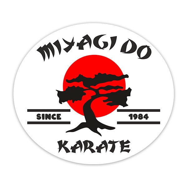 Autocollants: Cobra Kai Miyagi-Do Karate II