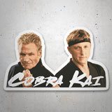 Autocollants: Cobra Kai, John Kresse y Johnny Lawrence  3