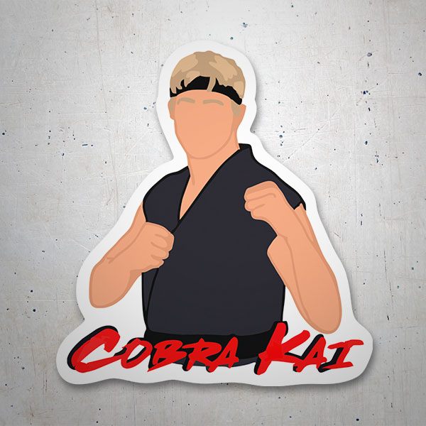 Autocollants: Cobra Kai Johnny Lawrence Dessin II