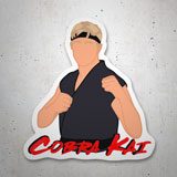 Autocollants: Cobra Kai Johnny Lawrence Dessin II 3