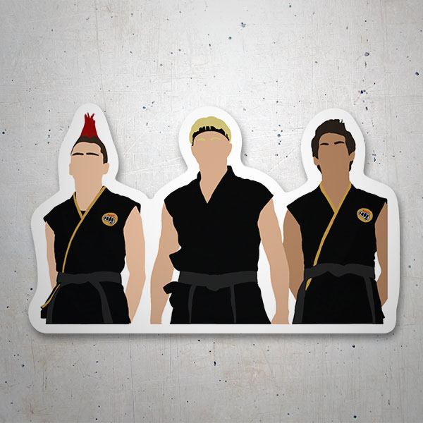 Autocollants: Cobra Kai Team