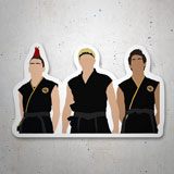 Autocollants: Cobra Kai Team 3