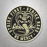 Autocollants: Logo circulaire Cobra Kai 3