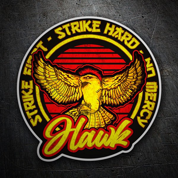 Autocollants: Cobra Kai Hawk Aigle