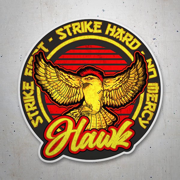 Autocollants: Cobra Kai Hawk Aigle