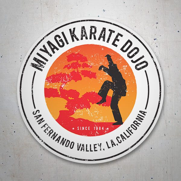 Autocollants: Cobra Kai Miyagi Karate Dojo