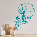 Stickers muraux: Chef faire la soupe test 3