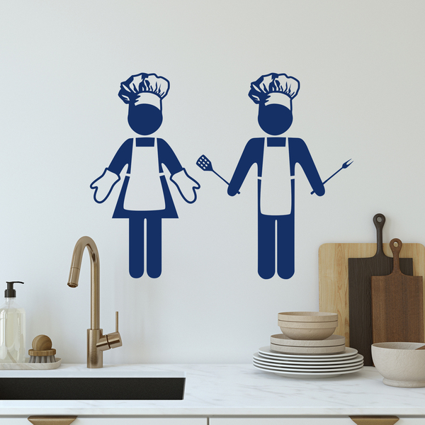 Stickers muraux: Chefs