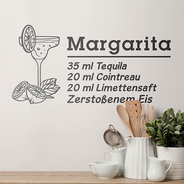 Stickers muraux: Cocktail Margarita - allemand