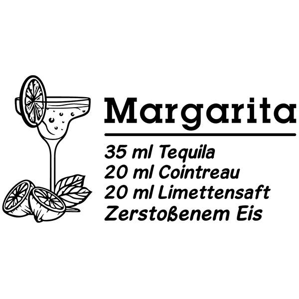 Stickers muraux: Cocktail Margarita - allemand