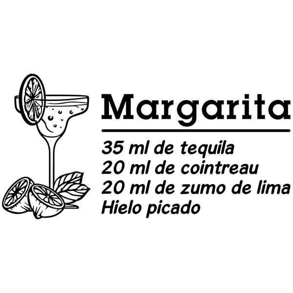 Stickers muraux: Cocktail Margarita - espagnol