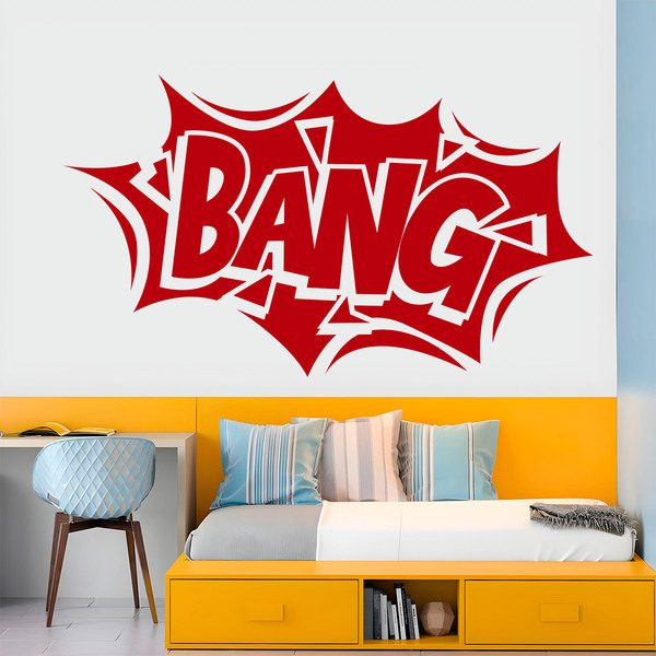 Stickers pour enfants: Comic Bang 02