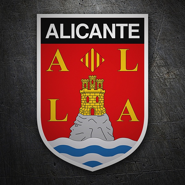 Autocollants: Écusson Alicante