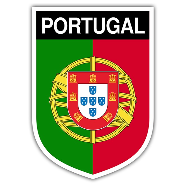 Autocollants: Écusson Portugal