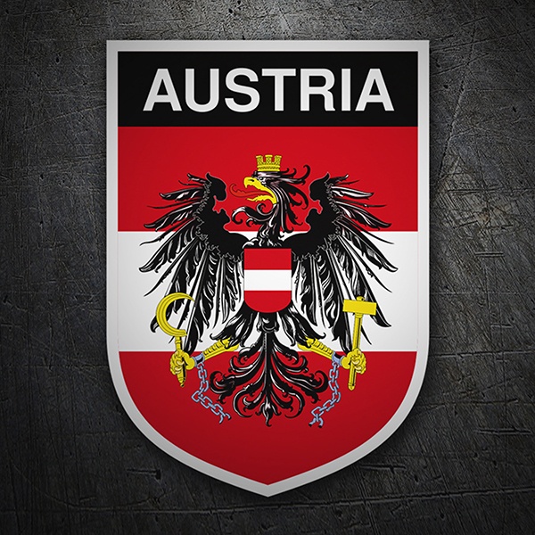 Autocollants: Écusson Autriche