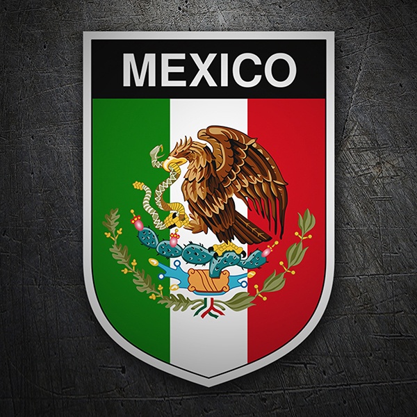 Autocollants: Écusson Mexique