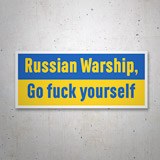 Autocollants: Ukraine non à la Guerre 3