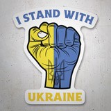 Autocollants: Je suis avec l'Ukraine 3