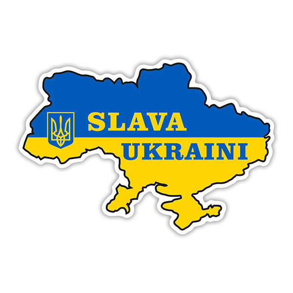 Autocollants: Gloire à l'Ukraine