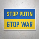 Autocollants: Stop Putin Stop War 3