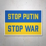Autocollants: Stop Putin Stop War 3