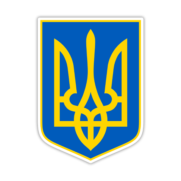 Autocollants: Armoiries de Ukraine