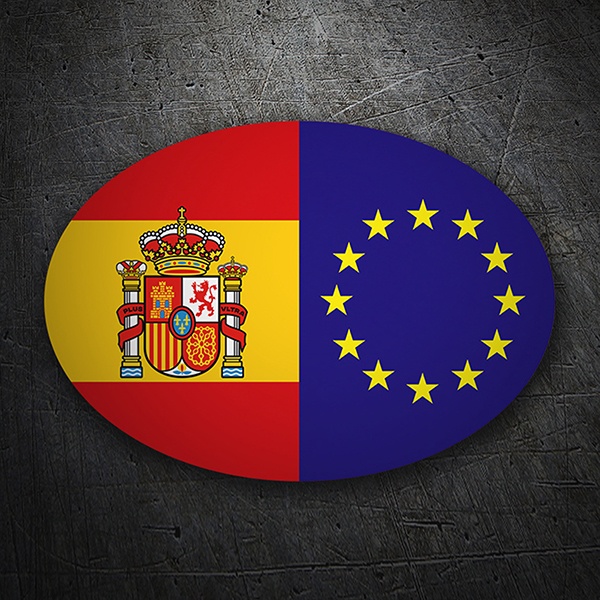 Autocollants: Europe Espagne 1
