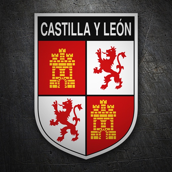 Autocollants: Écusson Castilla y León 1